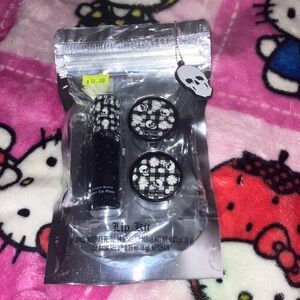 Hot Topic Black Lip Gloss and Balm Set